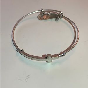 Alex and Ani Cross Bracelet